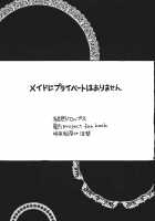 Maids Have No Privacy / メイドにプライベートはありません [Morishima Kon] [Touhou Project] Thumbnail Page 03