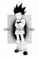 Only Your Eyes [Gon] [Hunter X Hunter] Thumbnail Page 03