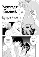 Summer Games / 夏遊戯 [Sugou Hiroyuki] [Original] Thumbnail Page 02
