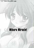 Mikuru Miracle / ミクルミラクル! [Sakura Mitono] [The Melancholy Of Haruhi Suzumiya] Thumbnail Page 02