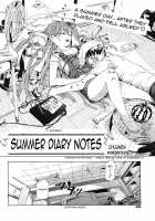 Summer Diary Notes [Chuunen] [Original] Thumbnail Page 02