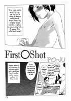 First Shot [Monty] [Original] Thumbnail Page 01