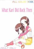 What Kari Did Back Then [Kazasuzu] [Digimon] Thumbnail Page 01