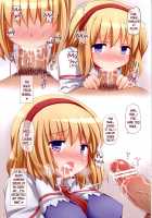 I Want To Ejaculate Inside Alice! / アリスちゃんに中出ししたいっ！ [Sekiri] [Touhou Project] Thumbnail Page 09