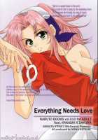 Everything Needs Love / Everything Needs Love [Katsuki Mana] [Naruto] Thumbnail Page 01
