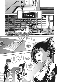 Waiting In The Library / 図書室で待ってる [Fukudahda] [Original]