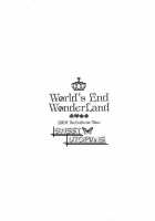 World'S End Wonderland / ワールズエンド・ワンダーランド [Norikuro] [Durarara] Thumbnail Page 02