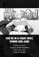 You're In A Tight Spot, Power Girl-San! / ピンチですよパワーガールさん! [Butcha-U] Thumbnail Page 07