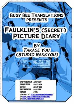 Faulklins  Diary [Takase Yuu] [Shining Force Exa] Thumbnail Page 11