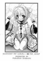 Masochist Pet Sakura 3 / まそひすとぺっとさくら 3 [Chouchin Ankou] [Cardcaptor Sakura] Thumbnail Page 02