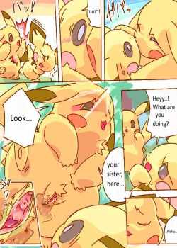 Pikachu Kiss Pichu [Dayan] [Pokemon] Thumbnail Page 02