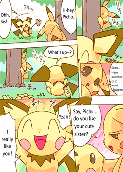 Pikachu Kiss Pichu [Dayan] [Pokemon]