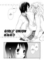 Girls' Union / 女の子合わせ [Morishima Akiko] [Original] Thumbnail Page 02