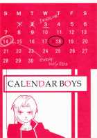 Calendar Boys [Fullmetal Alchemist] Thumbnail Page 01