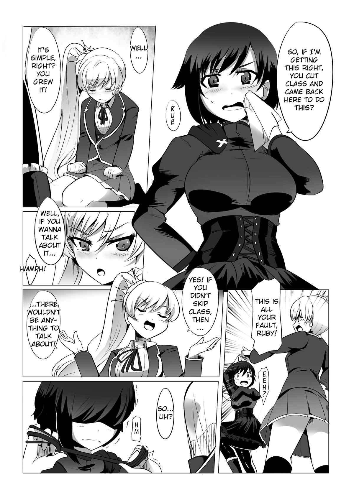 Page 7 | Red And White Mixed Liquid - RWBY Hentai Doujinshi by Magukappu -  Pururin, Free Online Hentai Manga and Doujinshi Reader