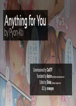 Anything for You / えにしんぐふぉーYOU♡ [Pyon-Kti] [Original] Thumbnail Page 05