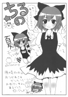 The Shutting Up That Annoying Cirno-chan With a Slash In The Neck Book / うるさいチルノちゃんの首を切って黙らせる本 [Harasaki] [Touhou Project] Thumbnail Page 11