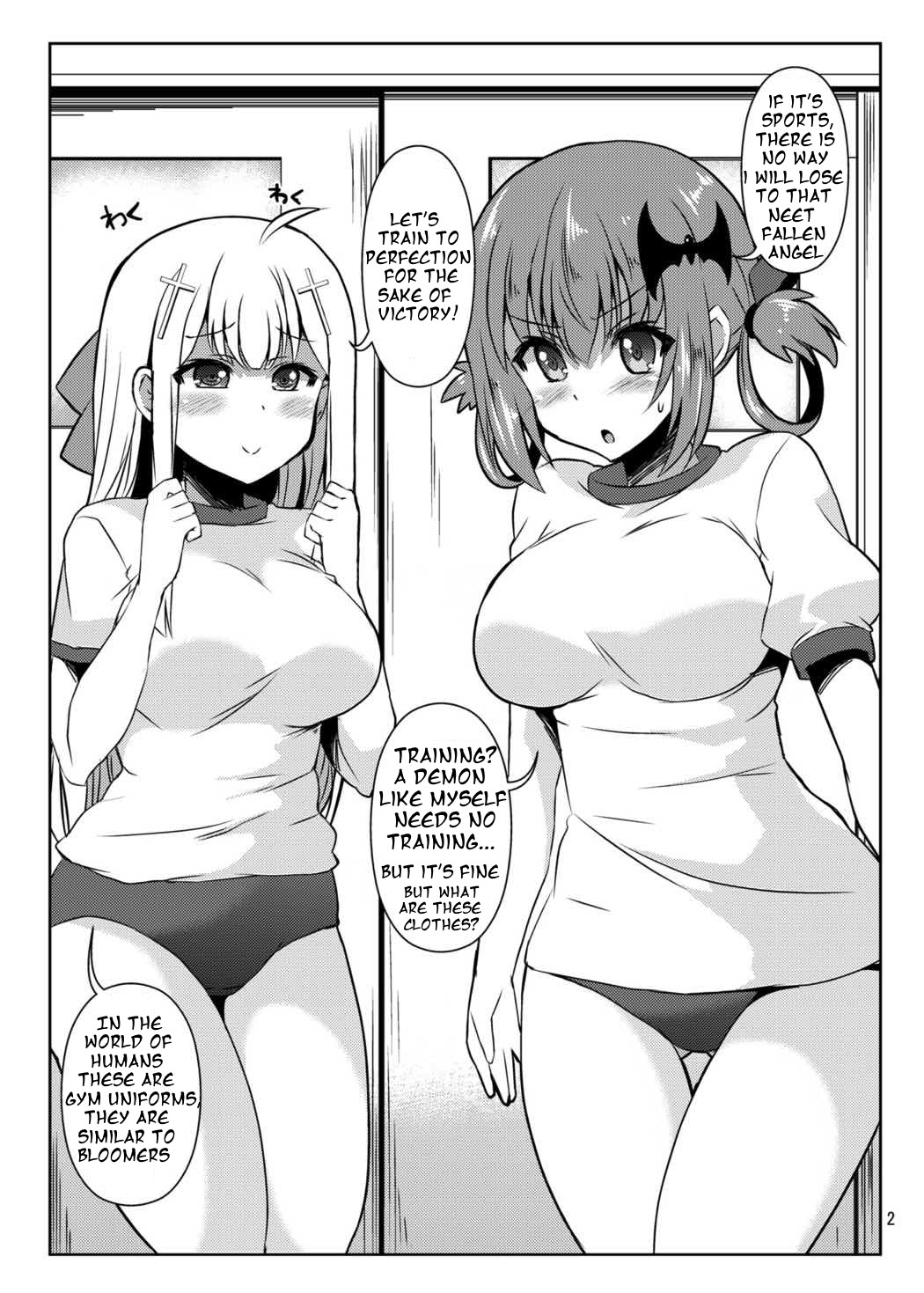 Page 2 | Akuma no Bloomer - Gabriel DropOut Hentai Doujinshi by  Kurubusi-Kai - Pururin, Free Online Hentai Manga and Doujinshi Reader