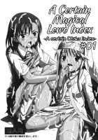 A Certain Otaku Index #1 / とあるヲタクの淫書目録#1 [Kitty] [Toaru Project] Thumbnail Page 02