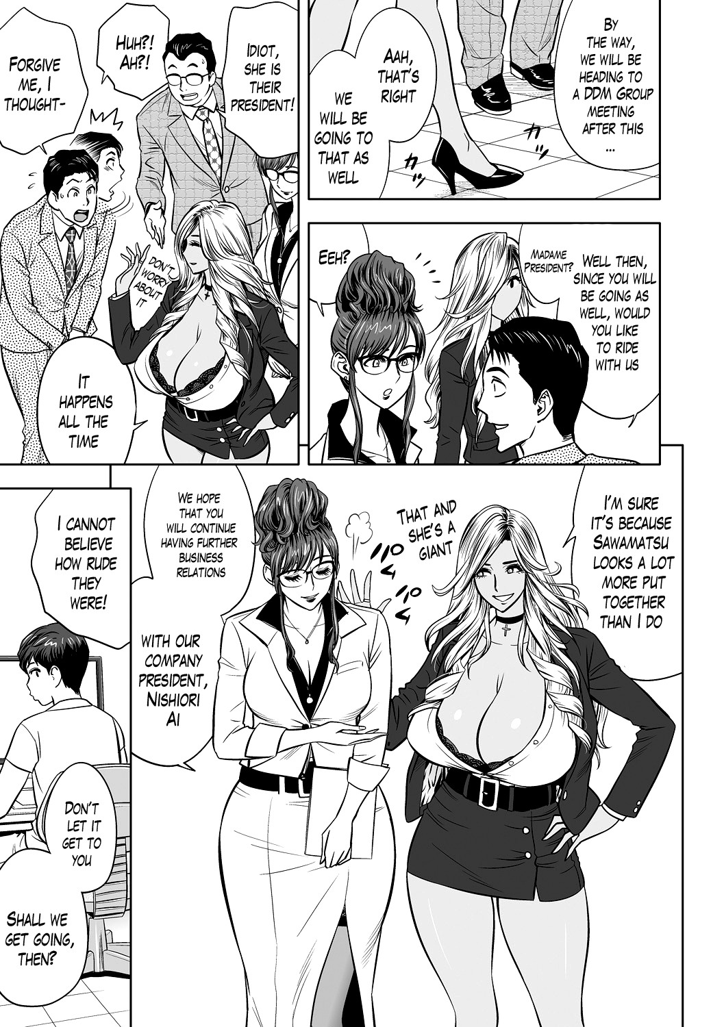 Page 33 | Gal Ane Shachou to Harem Office ~SEX wa Gyoumu ni Fukumimasu ka?~  - Original Hentai Manga by Tatsunami Youtoku - Pururin, Free Online Hentai  Manga and Doujinshi Reader