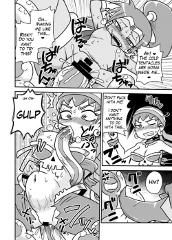 Risky Tentacles!! / Risky Tentacles!! [Aruse Yuuji] [Shantae] Thumbnail Page 03