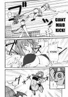Mega Sakuya vs Giant Koakuma / メガ咲夜vsジャイアント小悪魔 [Kuro Oolong] [Touhou Project] Thumbnail Page 05