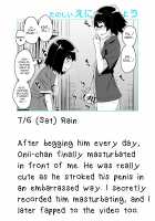 Onii-chan Choukyou Nikki / お兄ちゃん調教日記 [Shinagawa Mikuzu] [Original] Thumbnail Page 08