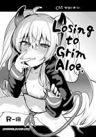 Losing to Grim Aloe / グリムアロエに負ける [Kaenuco] [Bomber Girl] Thumbnail Page 01
