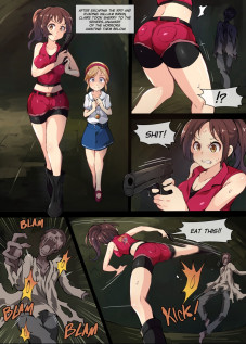 RE Claire and Sherry [Co Ma] [Resident Evil]