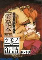 Kemono no Kanzume Toppatsu Hon 2013. No. 3 / ケモノの缶詰 突発本2013. No.3 [Michiyoshi] [Sonic The Hedgehog] Thumbnail Page 01