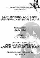 The Dickgirl Princess's Absolute Supremacy Doctrine PLUS / ふたなりお嬢様絶対至上主義プラス [Piririnegi] [Original] Thumbnail Page 03