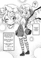 The Flandre Getting Beaten Up And Raped By a Fat Man Book / フランドールがデブ男に犯されてボッコボコにされる本 [Chakkaman] [Touhou Project] Thumbnail Page 02