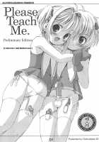 Please Teach Me. Junbigou / Please Teach Me. 準備号 [Marcy Dog] [Cardcaptor Sakura] Thumbnail Page 01