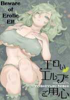 Beware of Erotic Elf / エロいエルフにご用心 [Nishi Yoshiyuki] [Original] Thumbnail Page 01