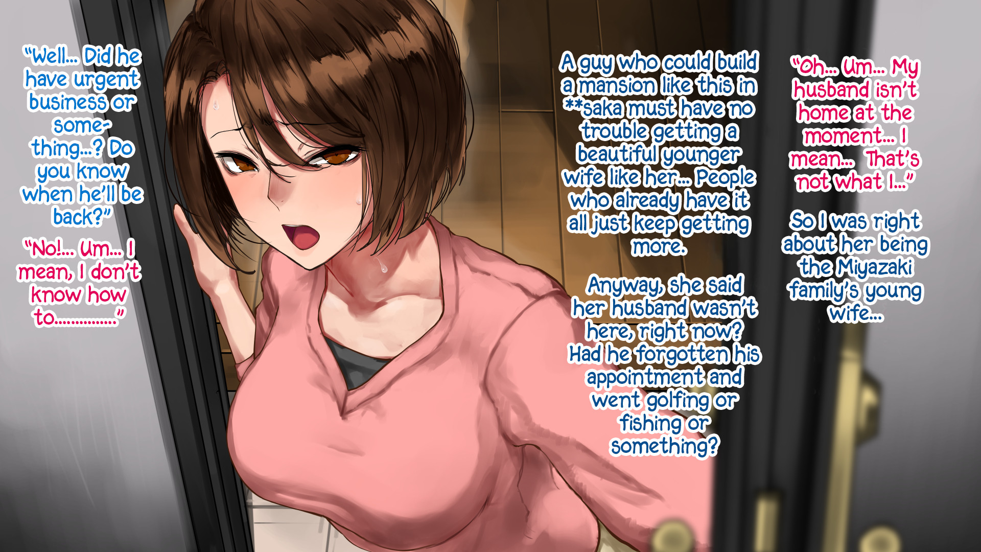 Page 24 The Sex Addiction Weight Loss Affair Of An Entertainers Masochist Beautiful Young Wife - Original Hentai Artist CG by Nimunoya picture