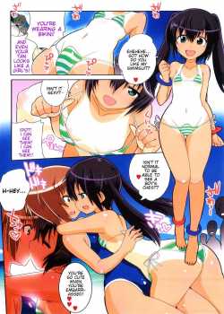 Lovely School Swimsuit!! / みずぎで!! [Kitsune Choukan] [Original] Thumbnail Page 02