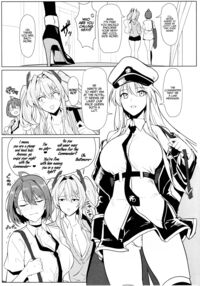 Race Queen na Enterprise to Baltimore to Sukebe suru Hon / レースクイーンなエンタープライズとボルチモアとすけべするほん Page 4 Preview
