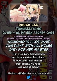Komomo is a Loli Maid Cum Dump With All Holes Only for Her Master / 恋桃はご主人様専用の両穴肉便器ロリ♡メイド Page 57 Preview