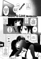 Slave To Love [Morishima Akiko] [Original] Thumbnail Page 03