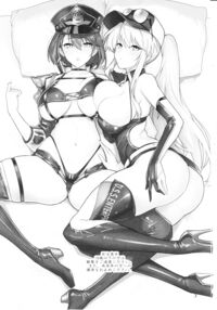 A Book about Race Queens Enterprise and Baltimore being Lewd / レースクイーンなエンタープライズとボルチモアとすけべするほん [Halcon] [Azur Lane] Thumbnail Page 02