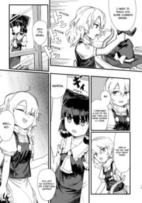 Marisa gets eaten by a hat / 魔理沙が帽子に食べられて [Hakonnbu] [Touhou Project] Thumbnail Page 14