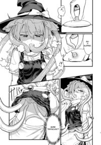 Marisa gets eaten by a hat / 魔理沙が帽子に食べられて [Hakonnbu] [Touhou Project] Thumbnail Page 08